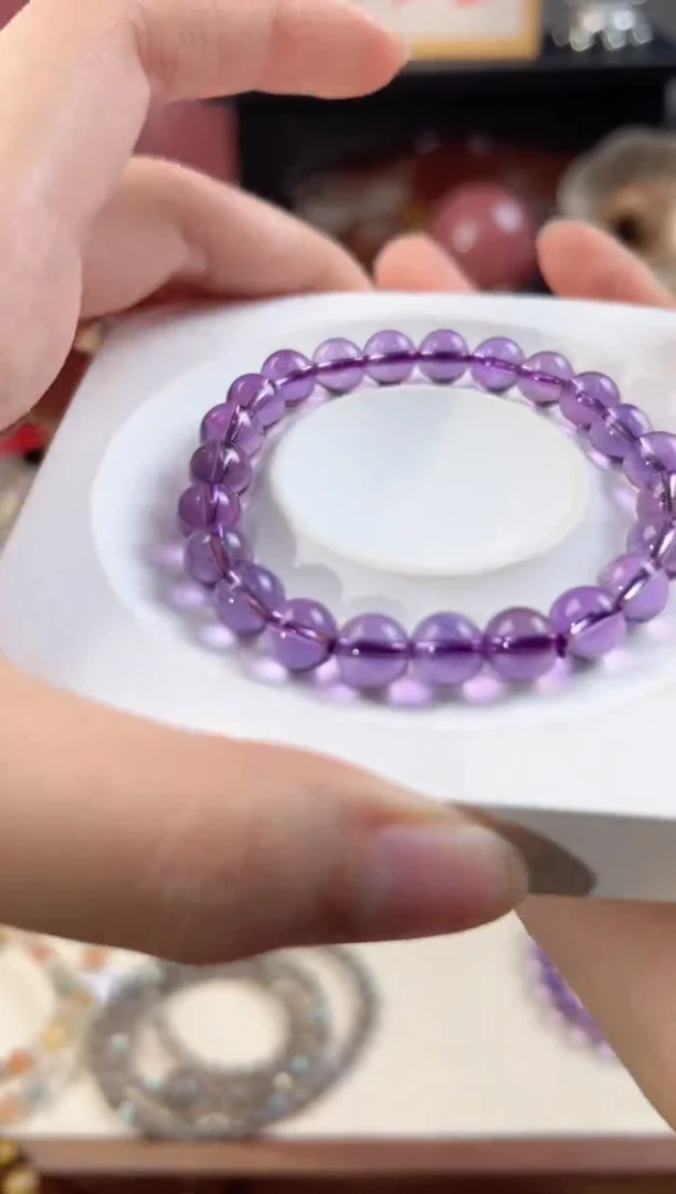 【闪购商品】水晶手串未镶嵌紫水晶手串