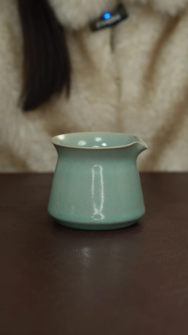 摆件陶原矿原釉汝宋汝瓷