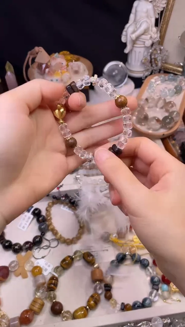 未镶嵌手链水晶1425多样性发货