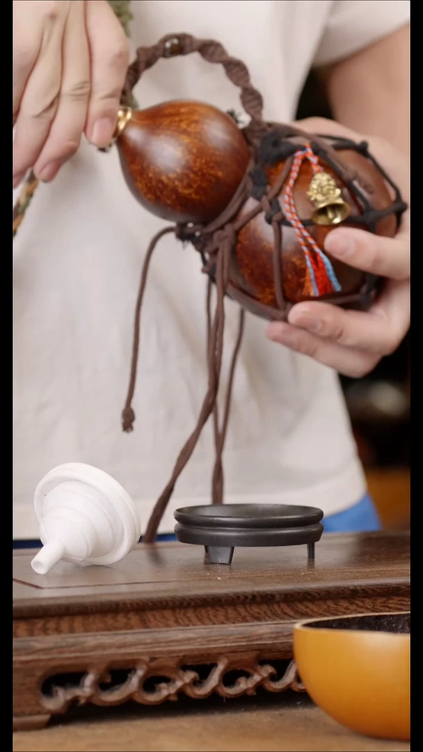 12号天然大漆酒葫芦一物一拍-