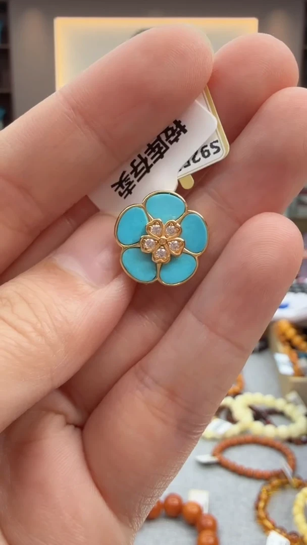 绿松石未镶嵌颈饰152秒拍号假一罚十