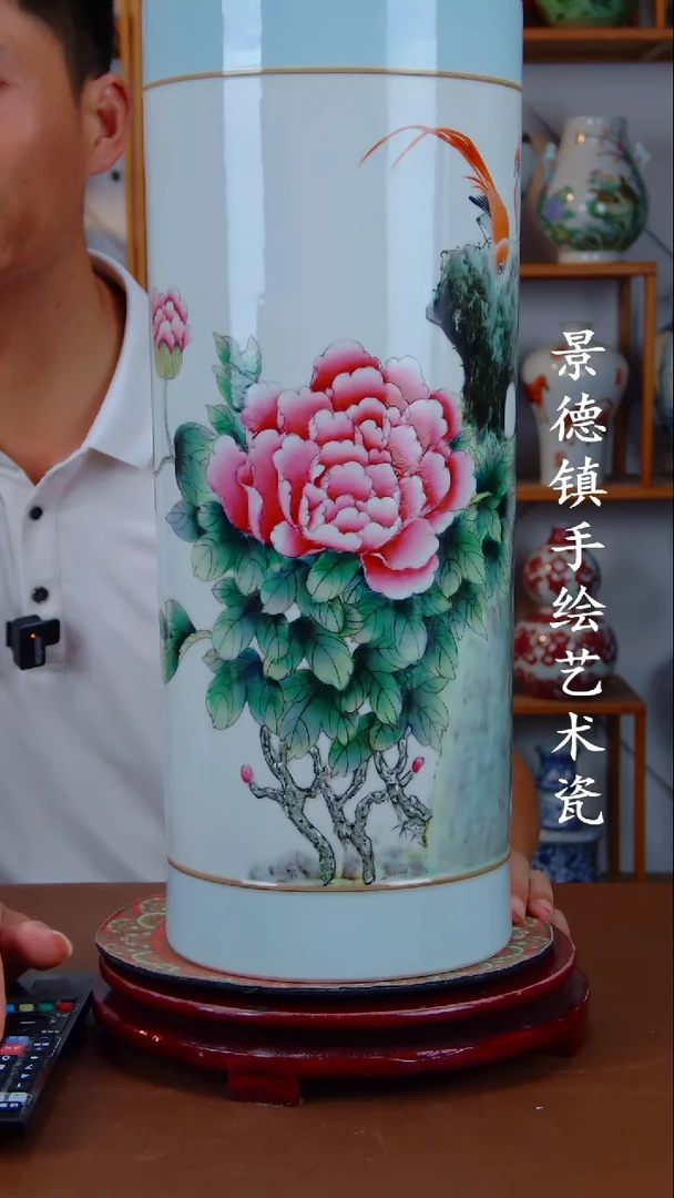 现代景德镇手工手绘陶瓷摆件62