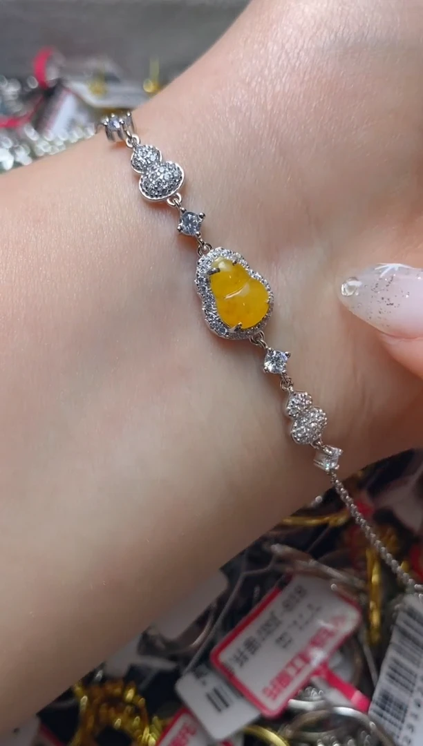 银S925镶嵌戒指翡翠百内无证书