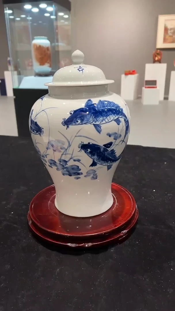 其他瓷斯****厂崔景哲-瓷器-C小-年年有余