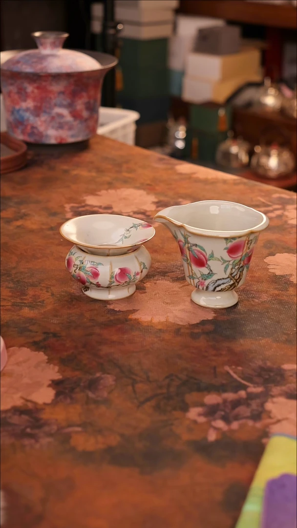 【闪购商品】陶瓷茶具（无礼盒无茶盘）@@A8765