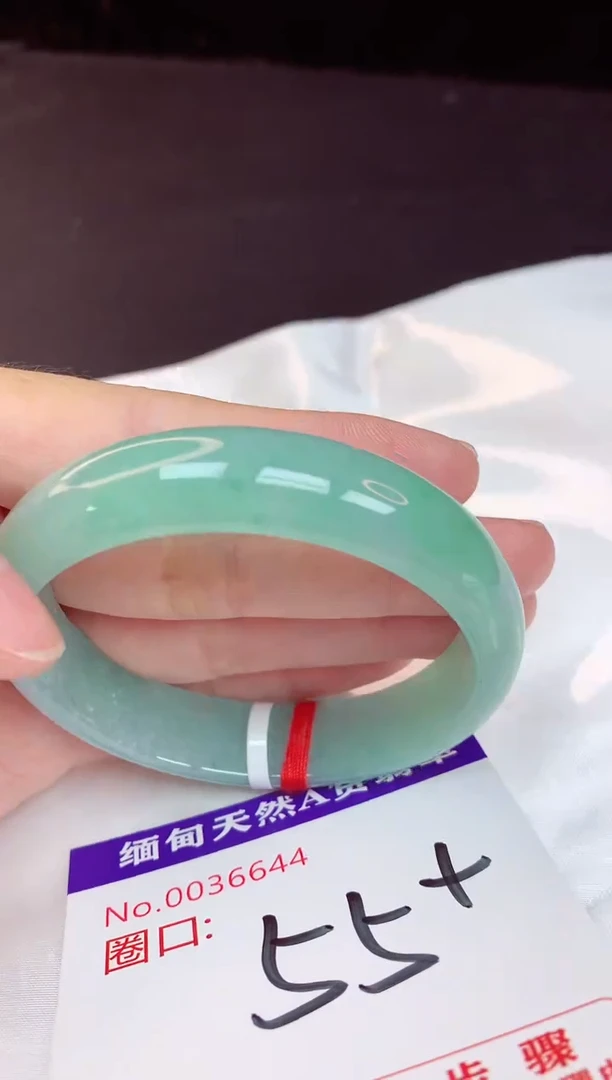 未镶嵌手镯翡翠55