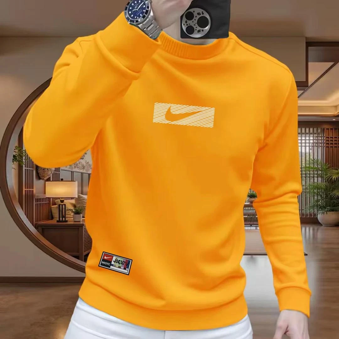 美式痞帅潮流宽松百搭长袖潮牌套头卫衣青年男女款休闲圆领上衣服