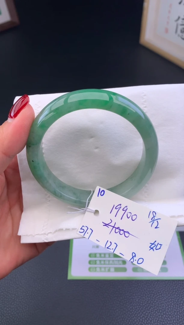 未镶嵌手镯翡翠假一赔三   手镯