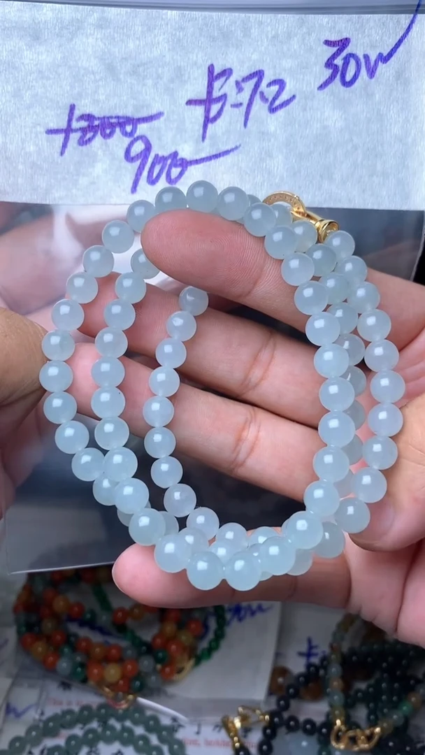 未镶嵌定制翡翠毛货需精细抛光拍一发一