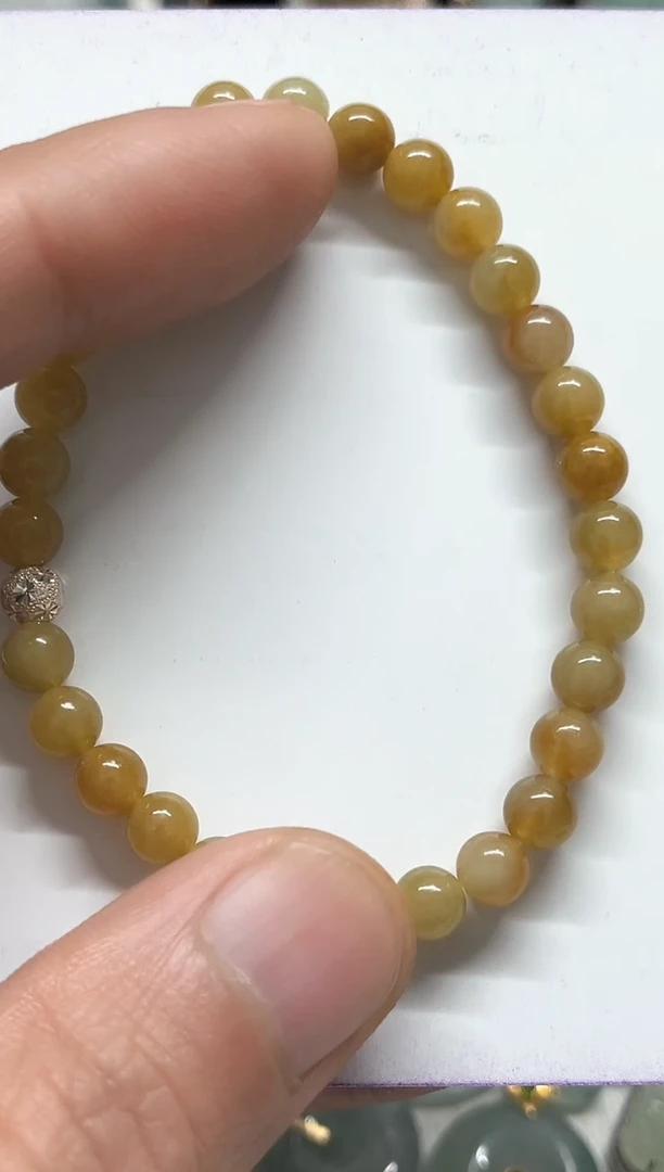 【闪购商品】翡翠手串未镶嵌天然缅甸A货翡翠手串