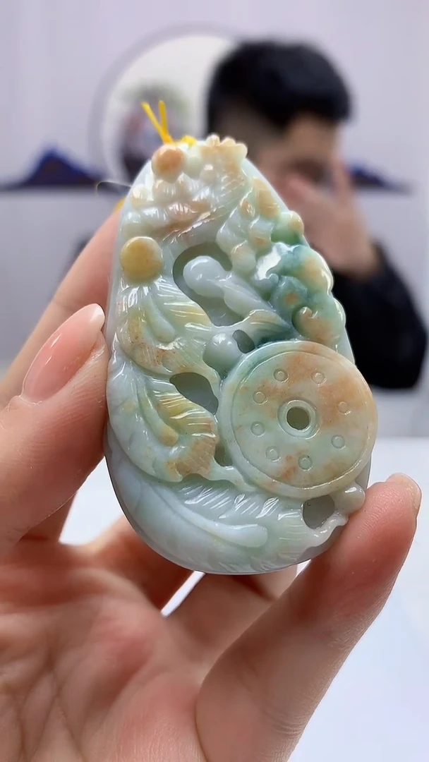 【闪购商品】定制翡翠未镶嵌5153ms-毛货12凤凰