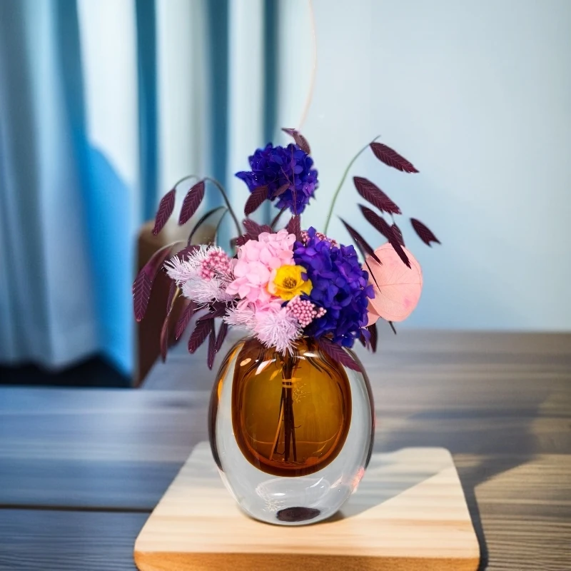 【紫精灵 永生花束】云南昆明 真花 永生花 保鲜花 居家 装饰摆件