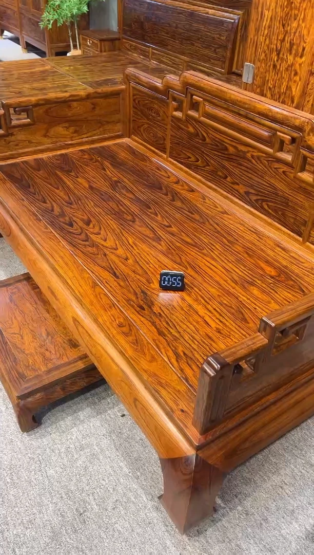 花梨木类罗汉床 红木家居