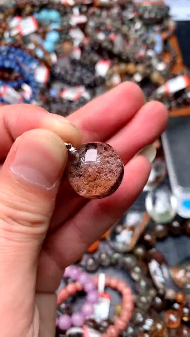 【闪购商品】水晶吊坠(赠链)合金325