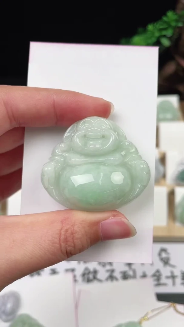 【闪购商品】翡翠颈饰未镶嵌佛公