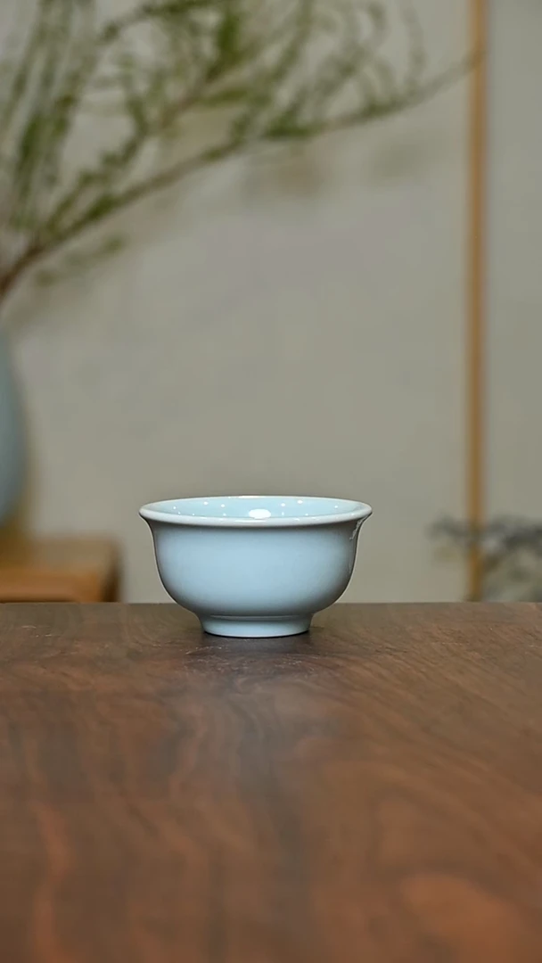 压手杯 朱晓辉作品 天青