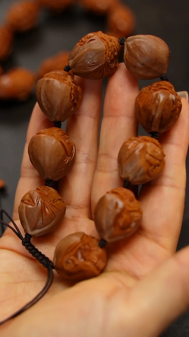 橄榄核手串/手链九林精品核雕