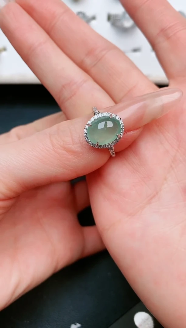 【闪购商品】翡翠戒指银S925镶嵌.....