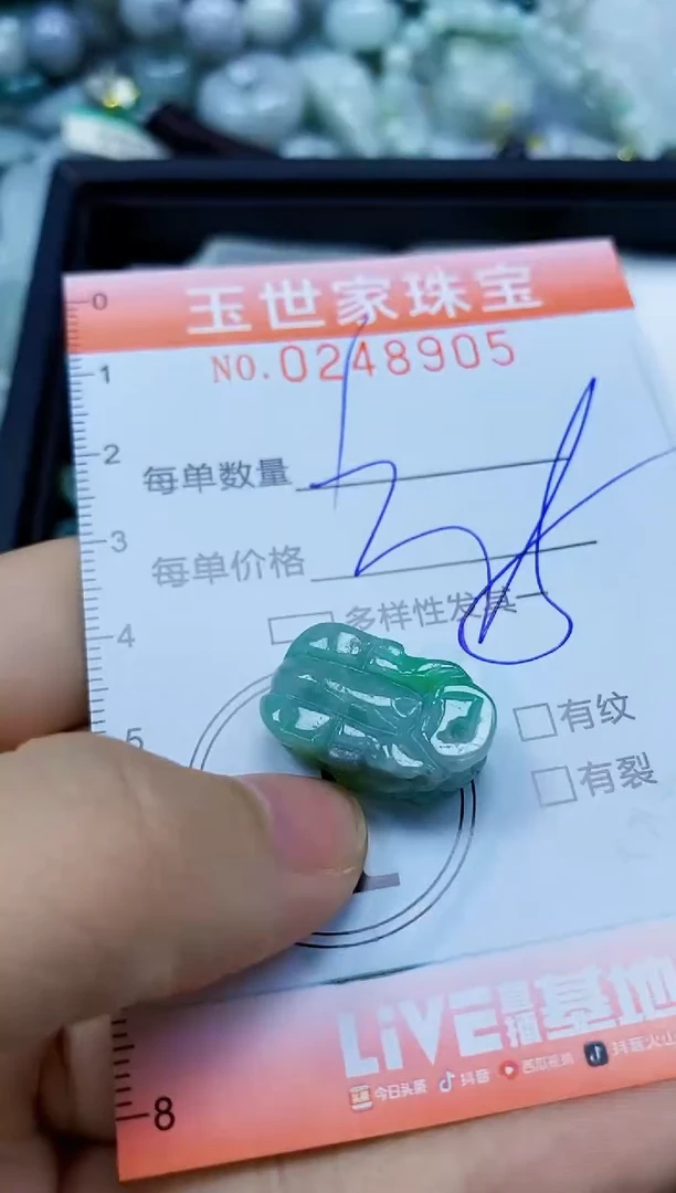 翡翠未镶嵌颈饰闪购0248905