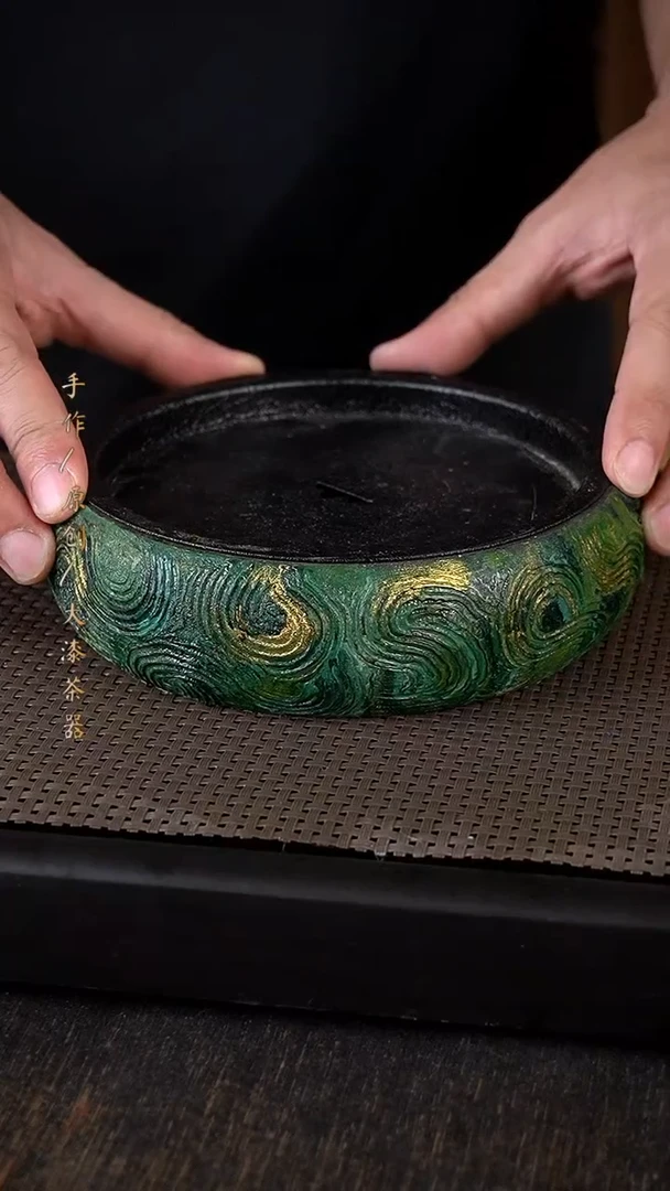 大漆蓄水壶承403小康茶器
