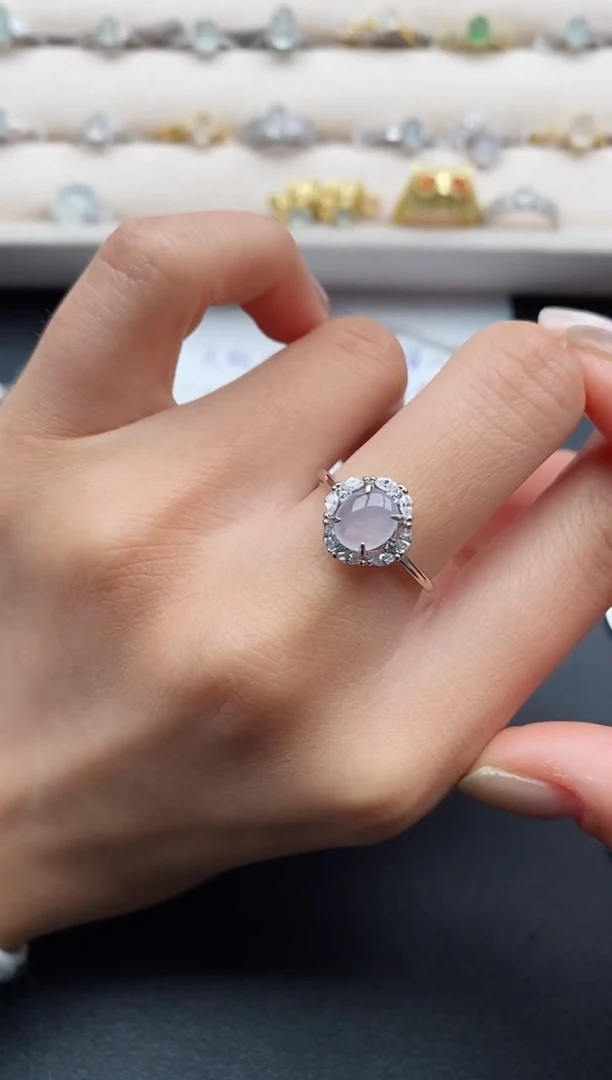 银S925镶嵌戒指翡翠111111111+3