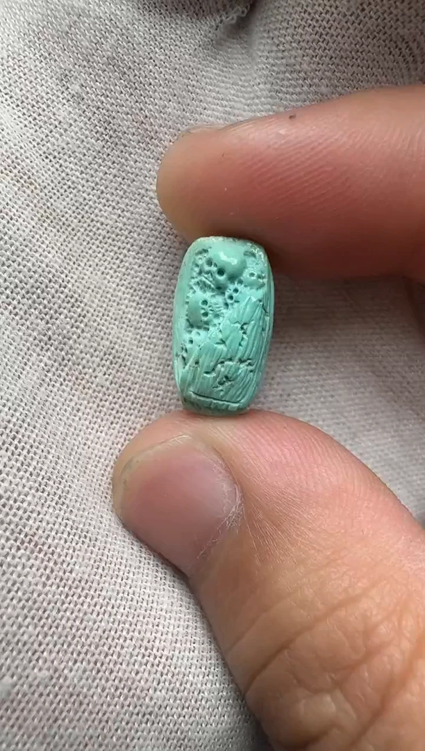 未镶嵌绿松石圣棺左右9.9厚9.9长17.3