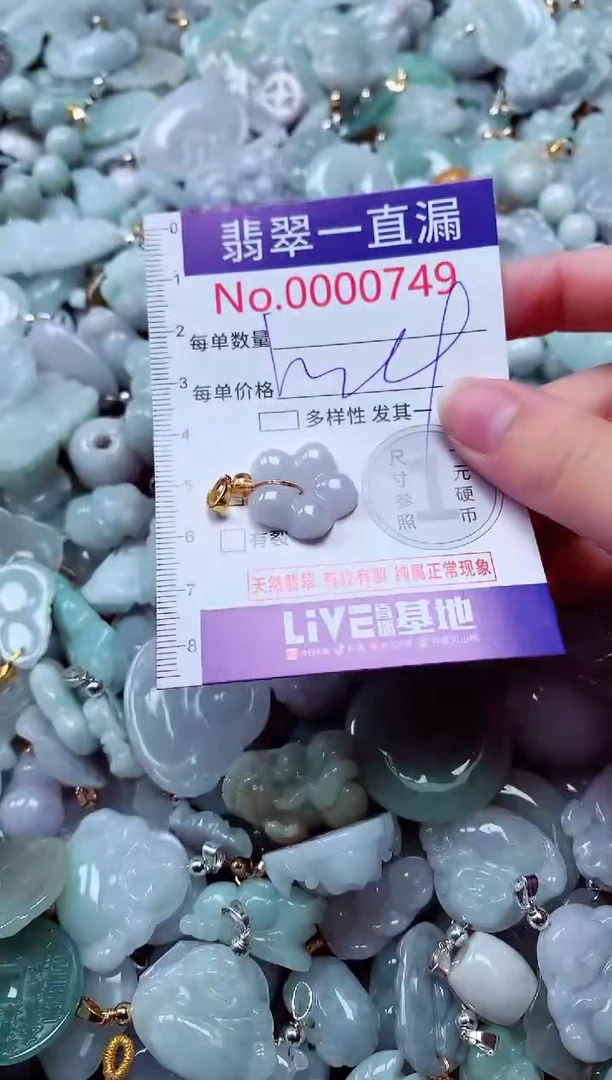 吊坠(不含链)未镶嵌翡翠749