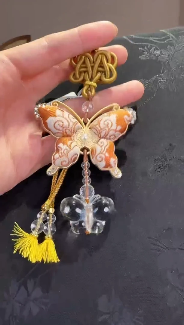 未镶嵌手绳水晶蝴蝶款