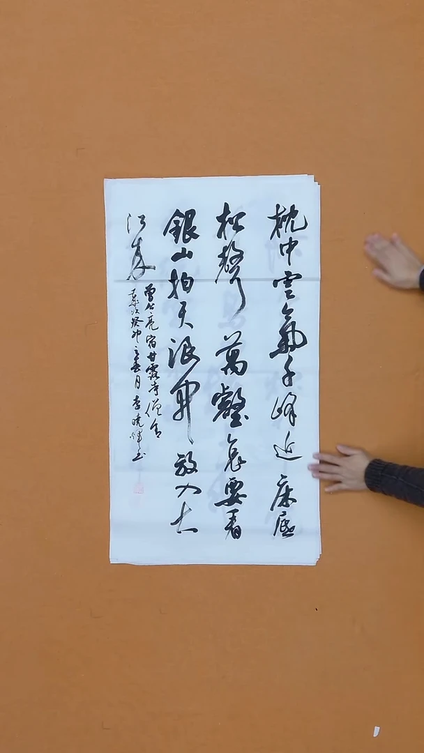 书法李晓辉 河南  48*98