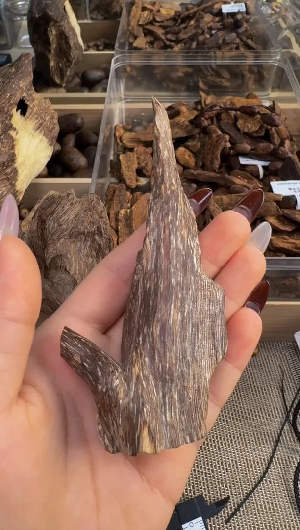 【闪购商品】沉香吊坠海南虫漏料