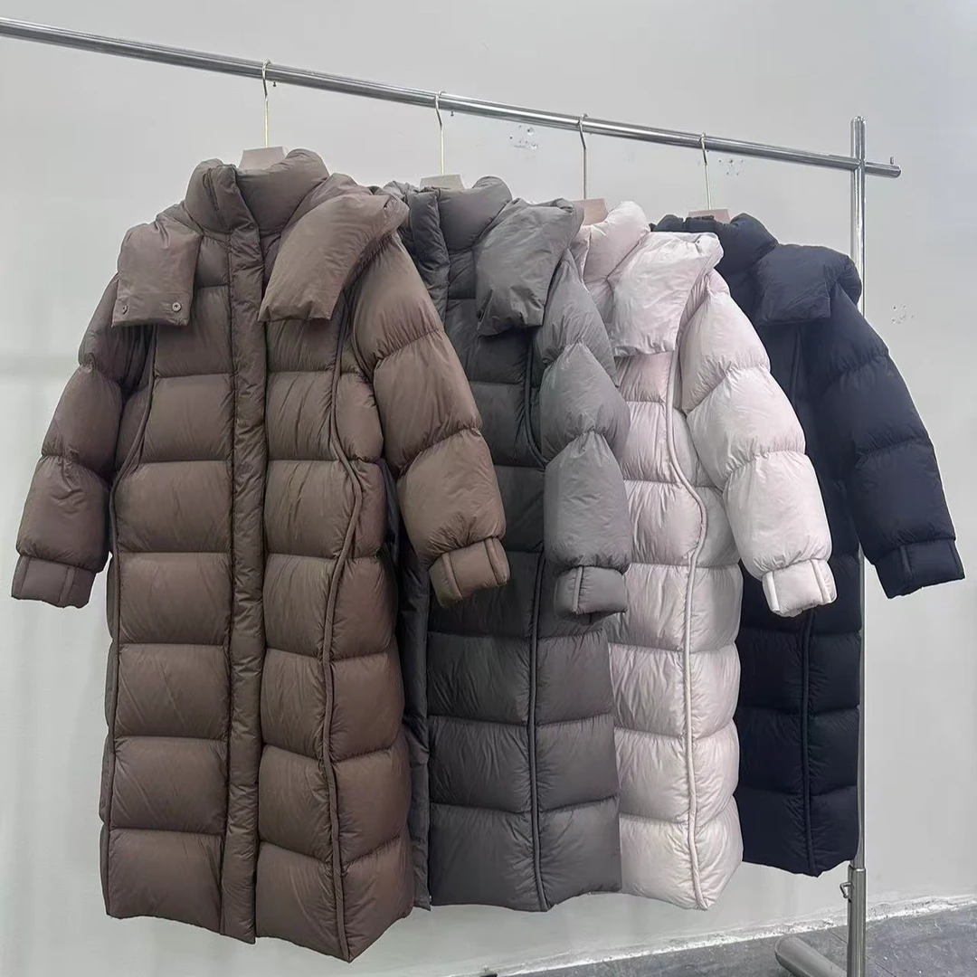 零下-50°极寒泡芙95白鹅绒长款连帽8008【不能用】