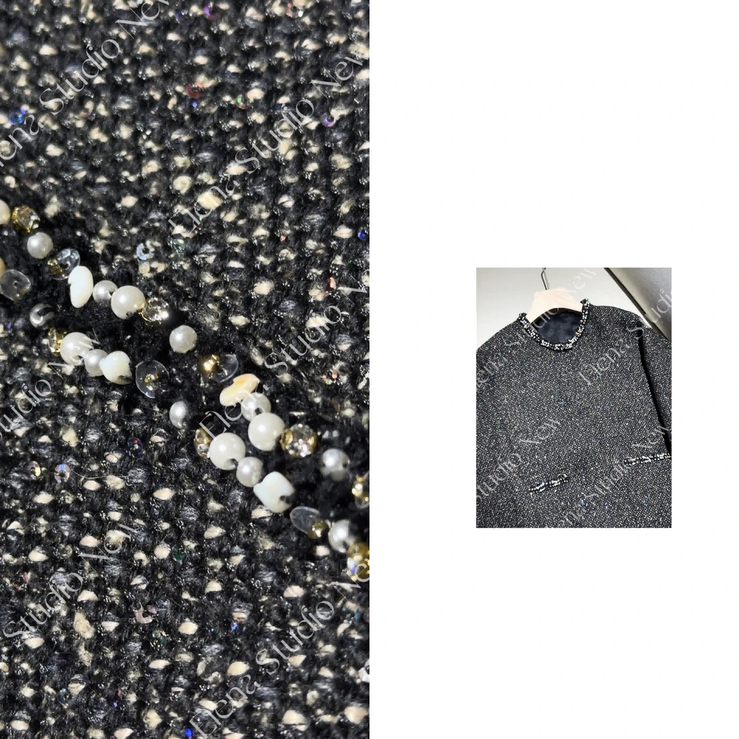 大甜甜【赫本小香】设计感精致高订开衫气质温柔外套