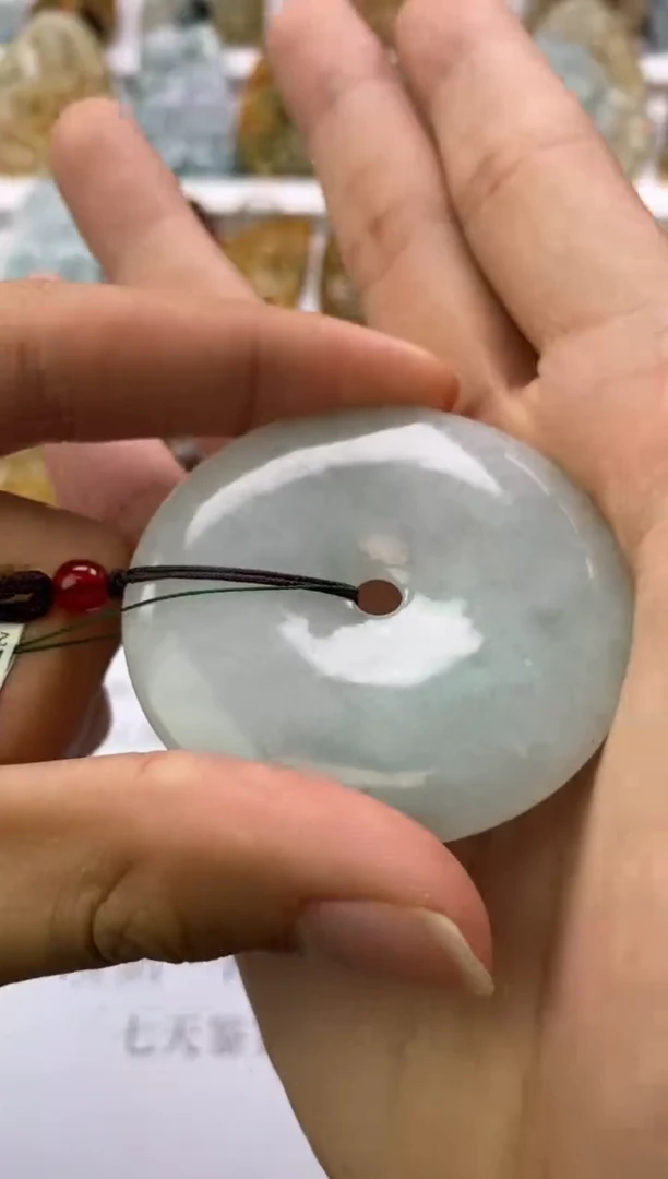 翡翠未镶嵌颈饰天然翡翠