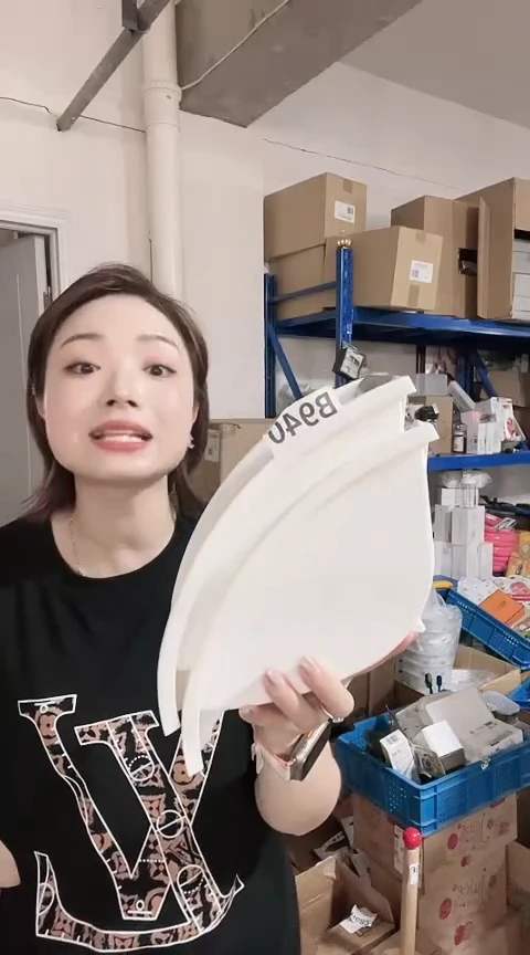 瓷片进口家用百货盘架两只B940