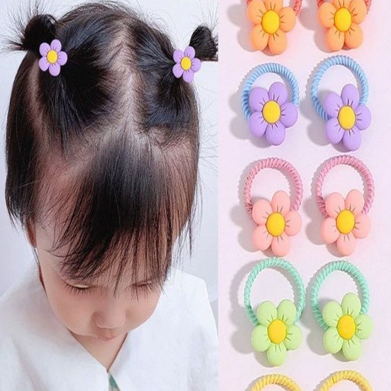 拇指发圈不伤发小号头饰儿童皮筋女童宝宝扎头发绳高弹力头绳