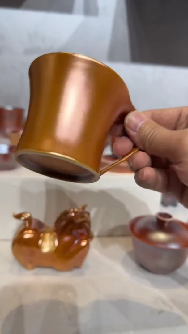 59柴房陶瓷柴烧咖啡杯