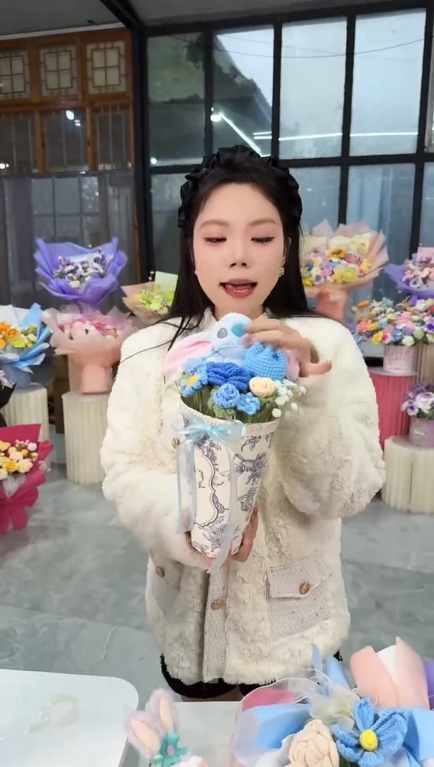 非遗手工定制花束，孤品清仓！！