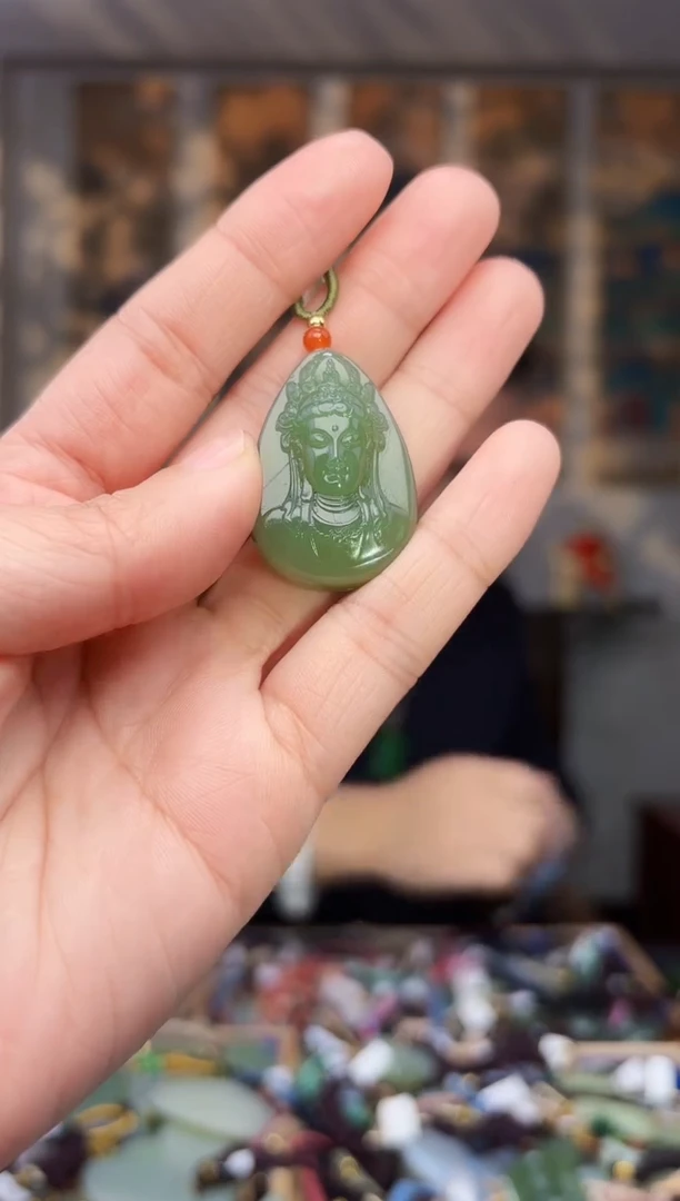 【闪购商品】和田玉挂件未镶嵌拍一发一