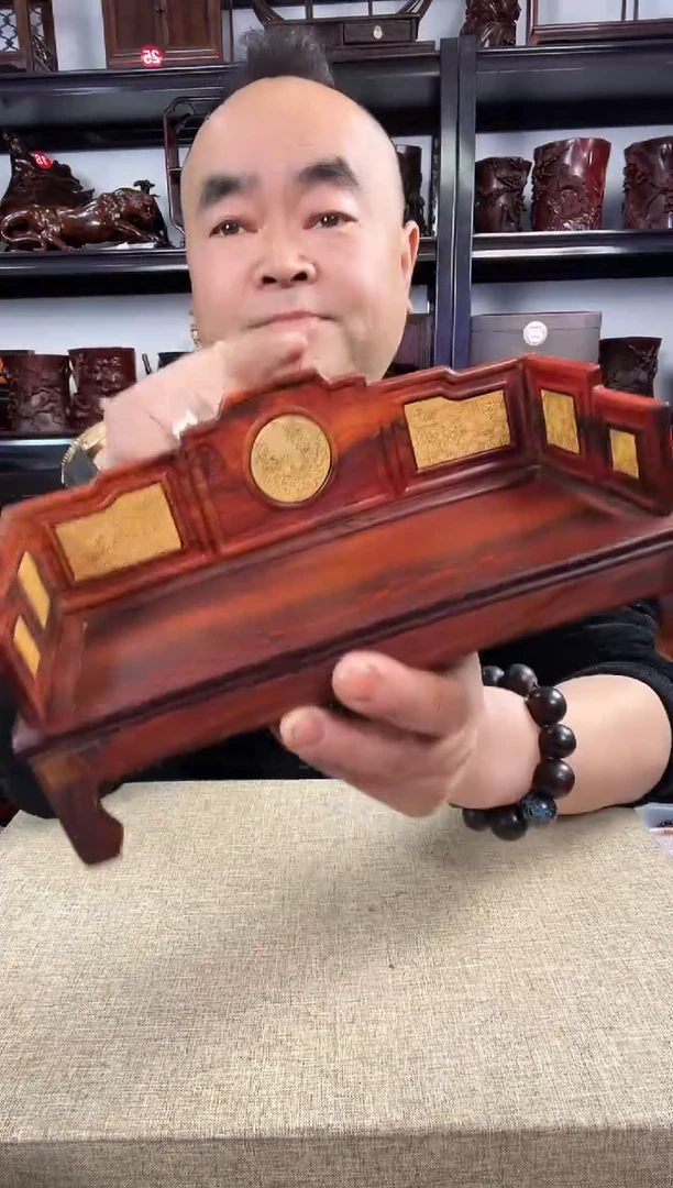 木732瑕疵老李红木工艺品