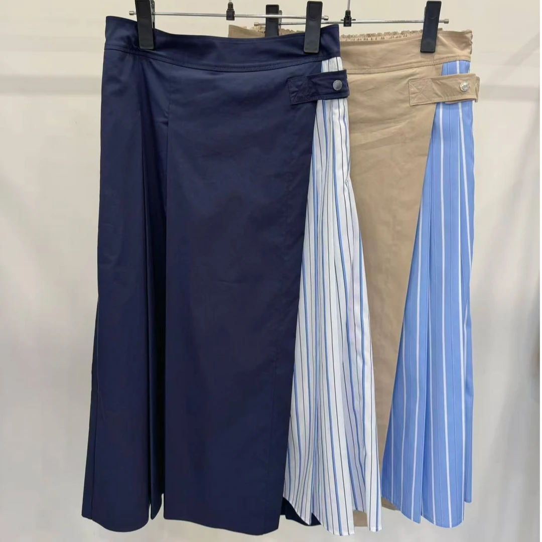 韩单女士半身裙拼接设计感裙子