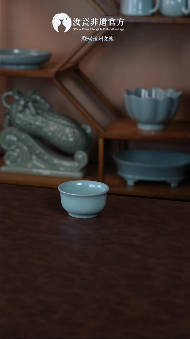 杯子原产地原矿原釉非遗传承 压手杯