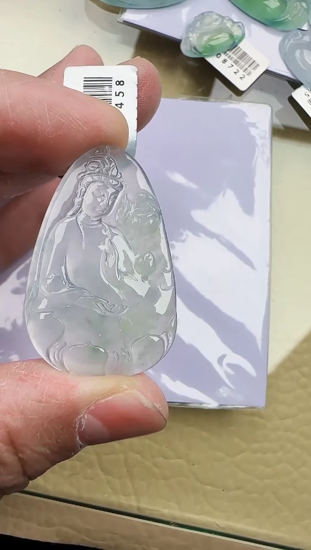 颈饰未镶嵌翡翠缅甸翡翠a货