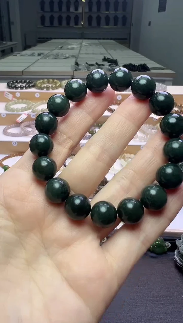 颈饰未镶嵌和田玉147号链接卡12mm