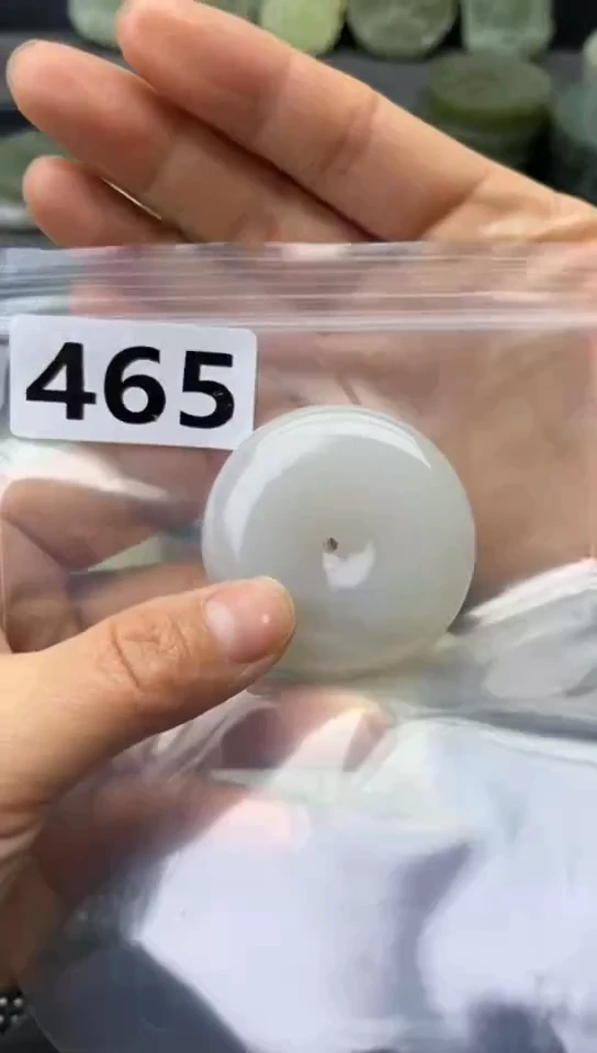 未镶嵌和田玉珠宝半成品扣子