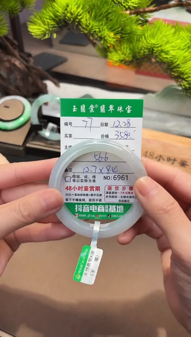 未镶嵌手镯翡翠翡翠77