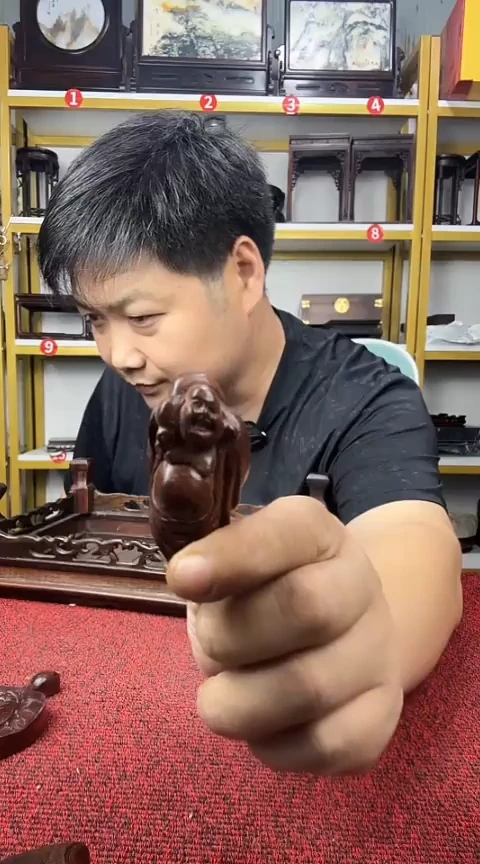 木移**真大红酸枝佛