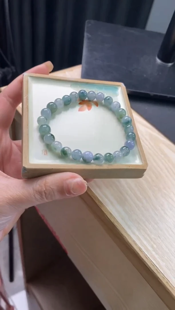 【闪购商品】翡翠手链未镶嵌天然翡翠手串713