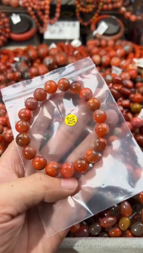 未镶嵌手串南红玛瑙1
