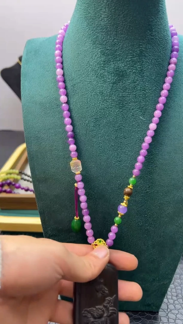 【闪购商品】翡翠颈饰14K金镶嵌X256