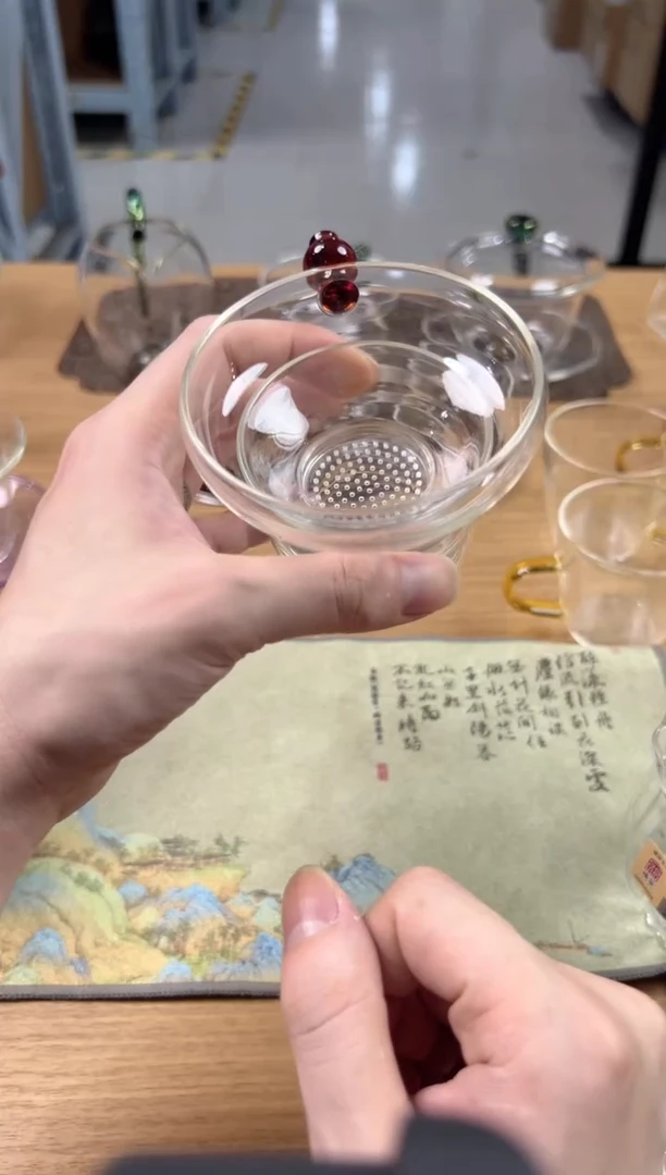 福容润茗茶滤琥珀色